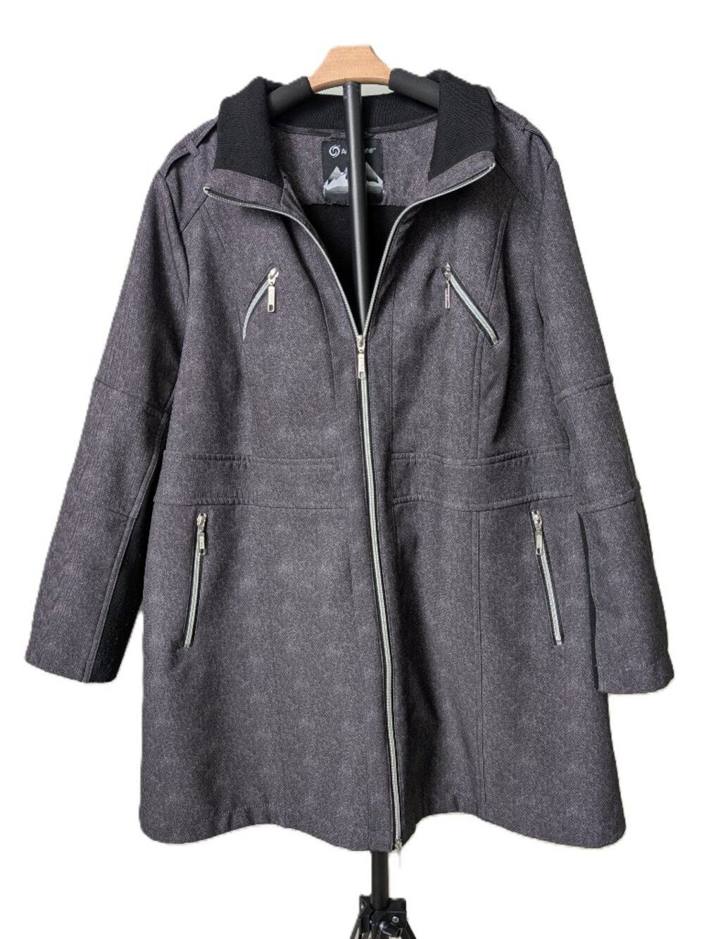 ACTIVEZONE Herringbone Softshell Coat | 2XL